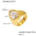 CIGAONI Luxe Gemstone Ring Collection | Elegant Gold Statement Rings for Women